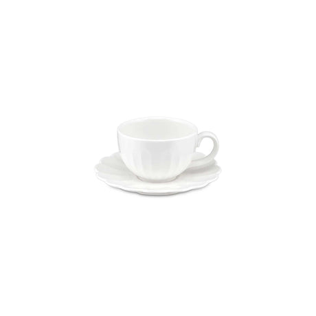 Set 6 tazze caffè Bellavista La Porcellana Bianca in porcellana bianca