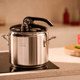 LAGOSTINA Pentola Pressione Diva Lagoeasy'Up 9L Acciaio Inox 18/10