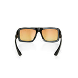 SELETTI x OKKIA Occhiali da Sole Kansas Unisex Neri Lenti Gialle