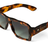 SELETTI x OKKIA Occhiali da Sole Kansas Unisex Avana Lenti Verdi