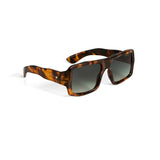 SELETTI x OKKIA Occhiali da Sole Kansas Unisex Avana Lenti Verdi