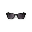 Occhiali da sole Dakota Okkia in plastica nera unisex 14 cm