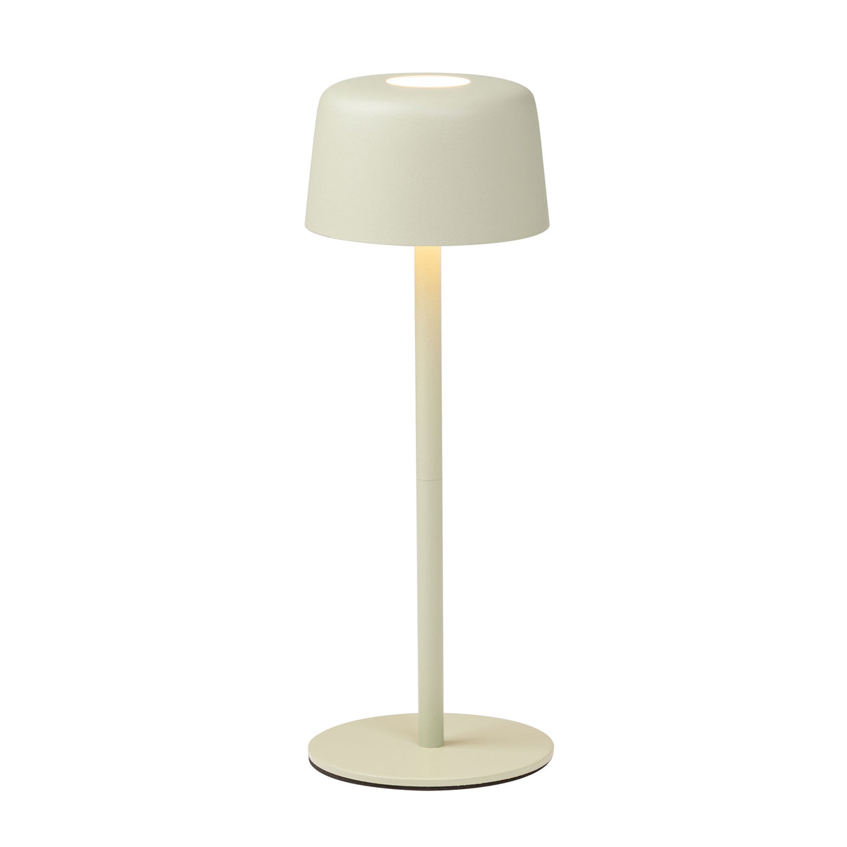 Lampada da tavolo Zafferano Ailati in metallo con stelo modulare LED