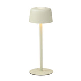 Lampada da tavolo Zafferano Ailati in metallo con stelo modulare LED