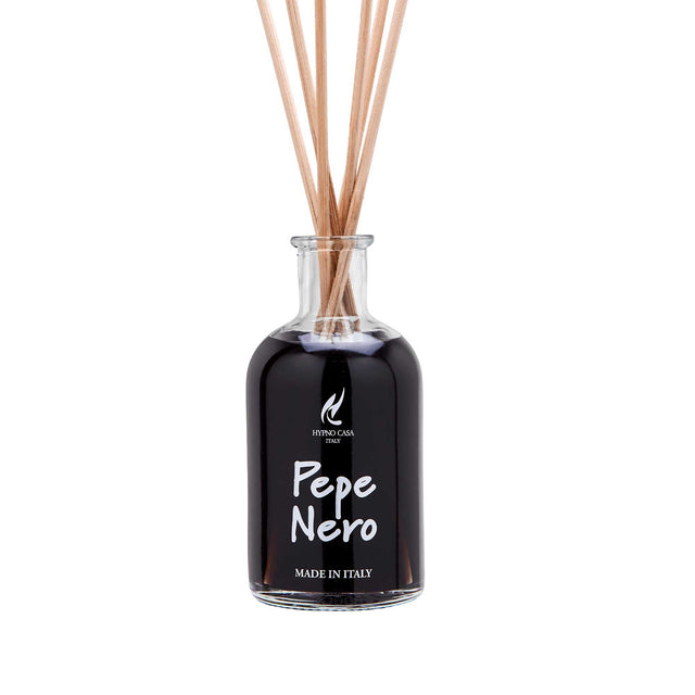 Diffusore a bastoncini Hypno Casa fragranza Pepe Nero flacone 100 ml