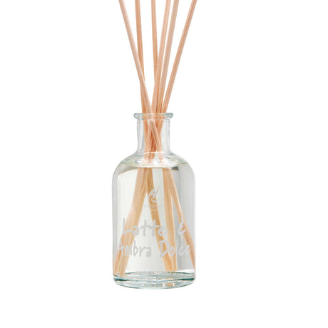 Diffusore a bastoncini Hypno Casa Latte e Ambra flacone in vetro 100 ml