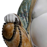 LLADRO' Statua Figura Buddha Felice 21cm Porcellana
