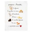 Canovaccio Biscotti Simple Day in lino stonewashed 50x68 cm