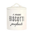 Biscottiera I Miei Biscotti Preferiti Simple Day in gres 21x12 cm