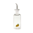 Oliera Brandani in vetro con decoro uva e dosatore 250 ml