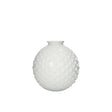 Vaso Bolle Brandani in vetro soffiato design moderno 22x21 cm