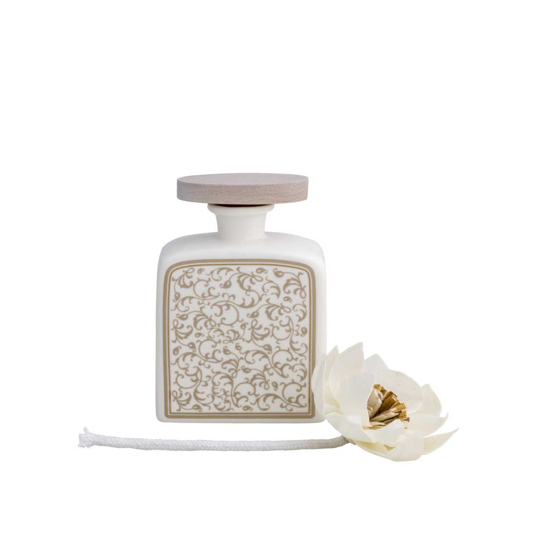 Diffusore di fragranza Riccioli di Fata Brandani in porcellana 12cm
