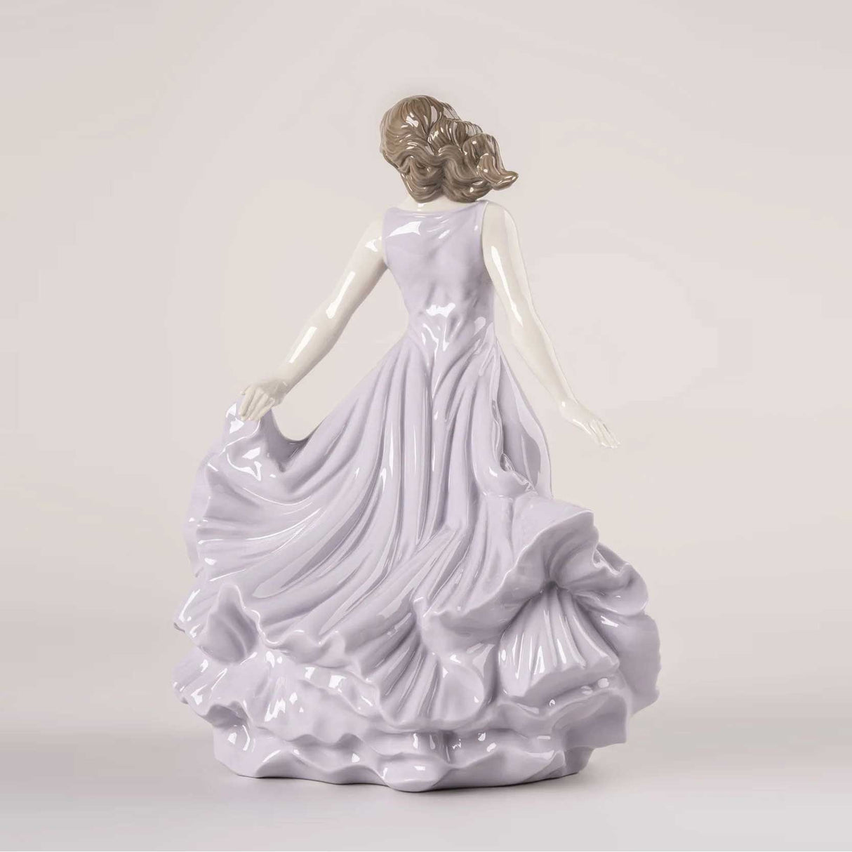 LLADRO' Statua Scultura Al ritmo del vento 33cm Porcellana