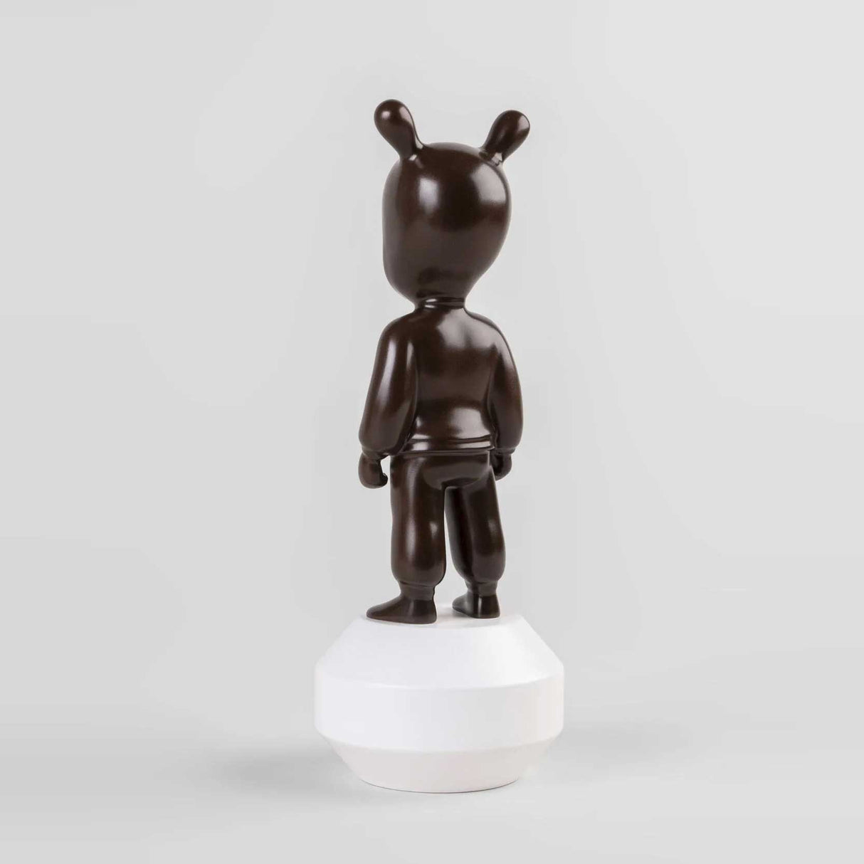 LLADRO' Statua Figura The Chocolate Guest 30cm Porcellana