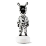 Scultura The Guest Lladrò in porcellana decorata bianco e nero 52 cm