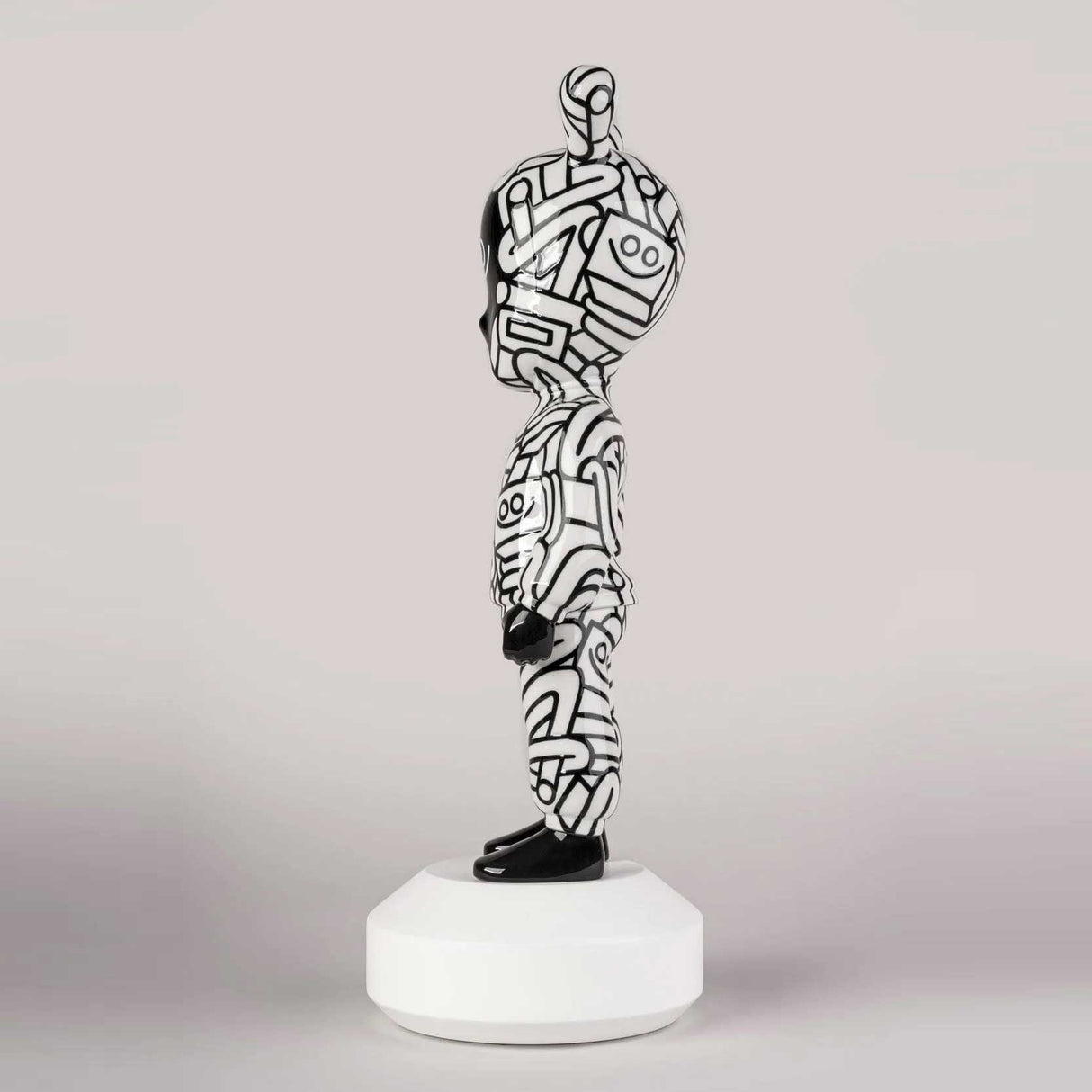 LLADRO' Statua Figura The Guest by Díaz-Faes Grande 52cm Porcellana Serie Limitata