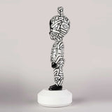 LLADRO' Statua Figura The Guest by Díaz-Faes Grande 52cm Porcellana Serie Limitata