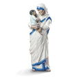 Scultura Madre Teresa di Calcutta Lladrò in porcellana 31 cm