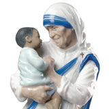 LLADRO' Statua Figura Madre Teresa di Calcutta 31cm Porcellana