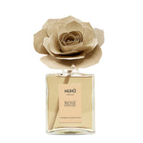Diffusore a bastoncini Muha Rosa con fiore decorativo 200 ml