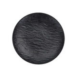 BRANDANI Piatto Frutta Black Eclipse 20cm in Melamina