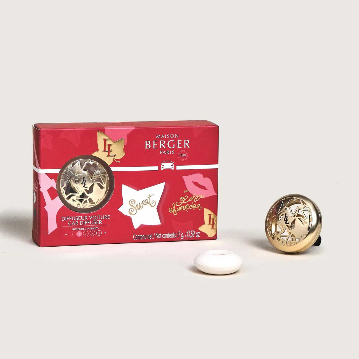 LAMPE BERGER Diffusore Deodorante per Auto Lolita Lempicka Sweet