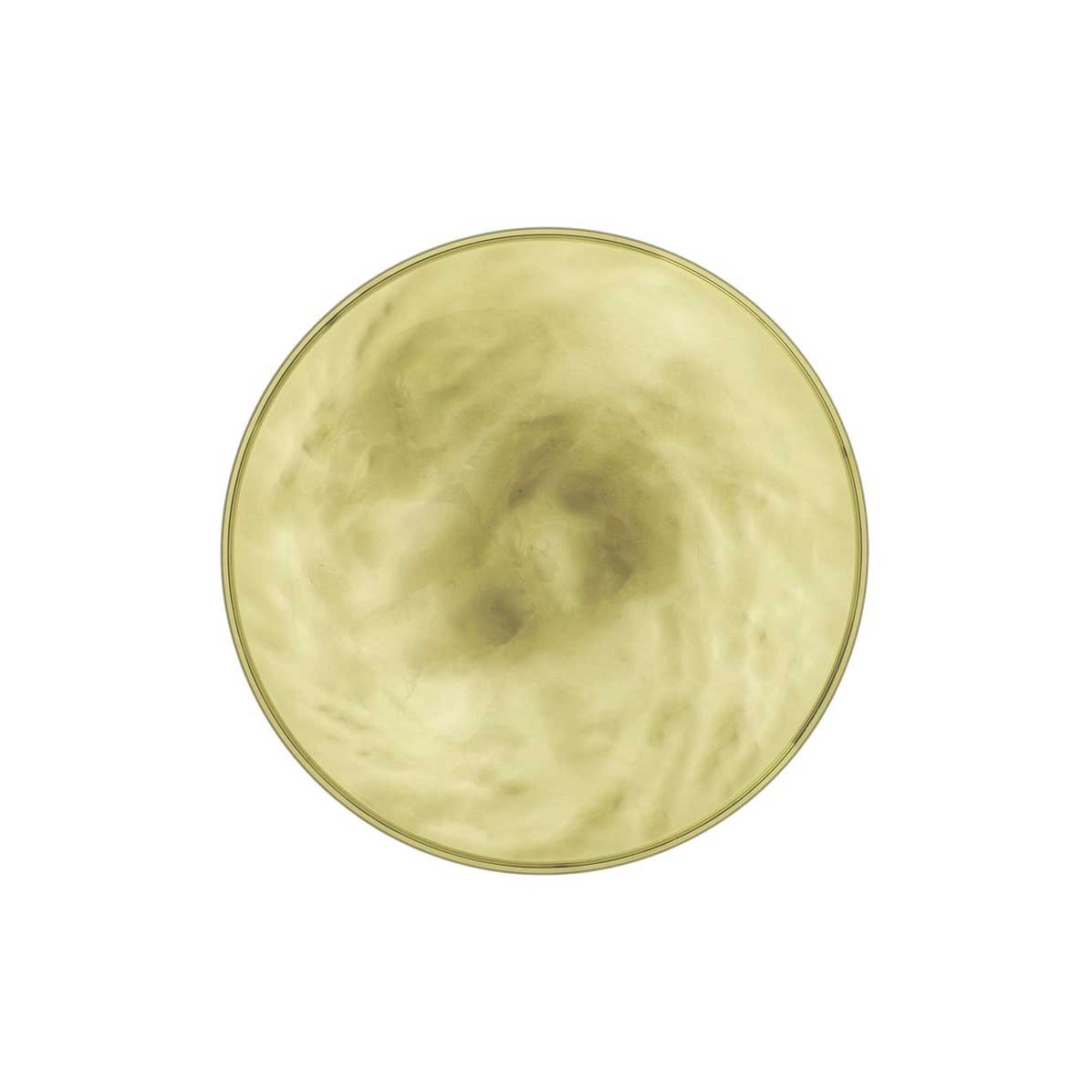 KARTELL Ciotola Centrotavola Moon Verde in PMMA 45x15cm