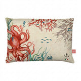 ROSE & TULIPANI Sea Life Cuscino 50x80cm in Tessuto