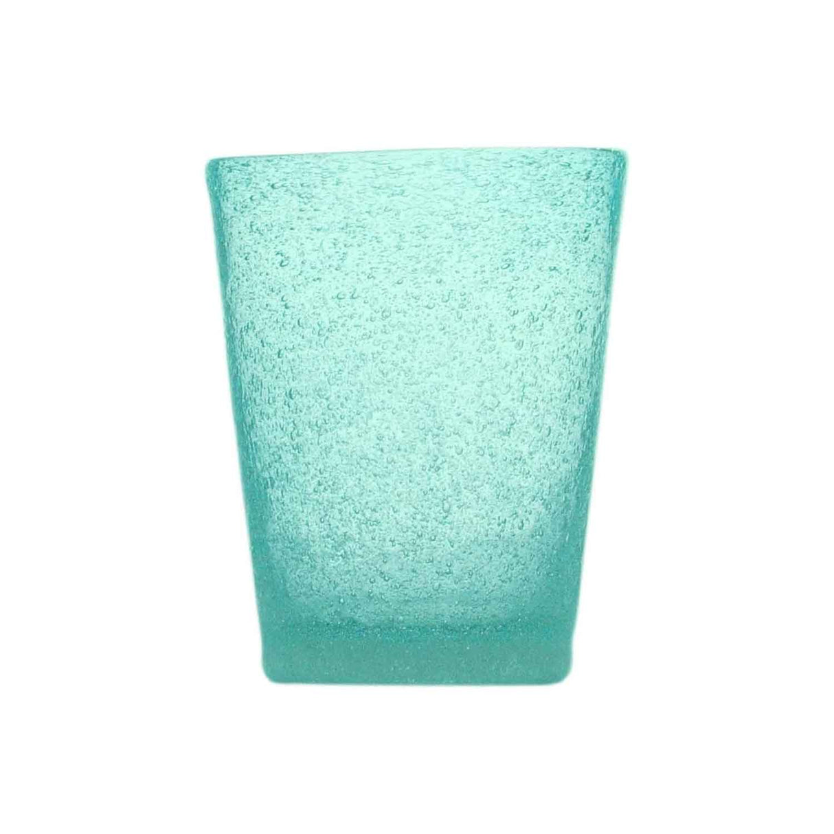 MEMENTO Bicchieri Acqua Colorati Wave Set 6 Pezzi 250ml Pasta di Vetro