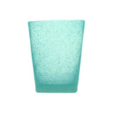 MEMENTO Bicchieri Acqua Colorati Wave Set 6 Pezzi 250ml Pasta di Vetro