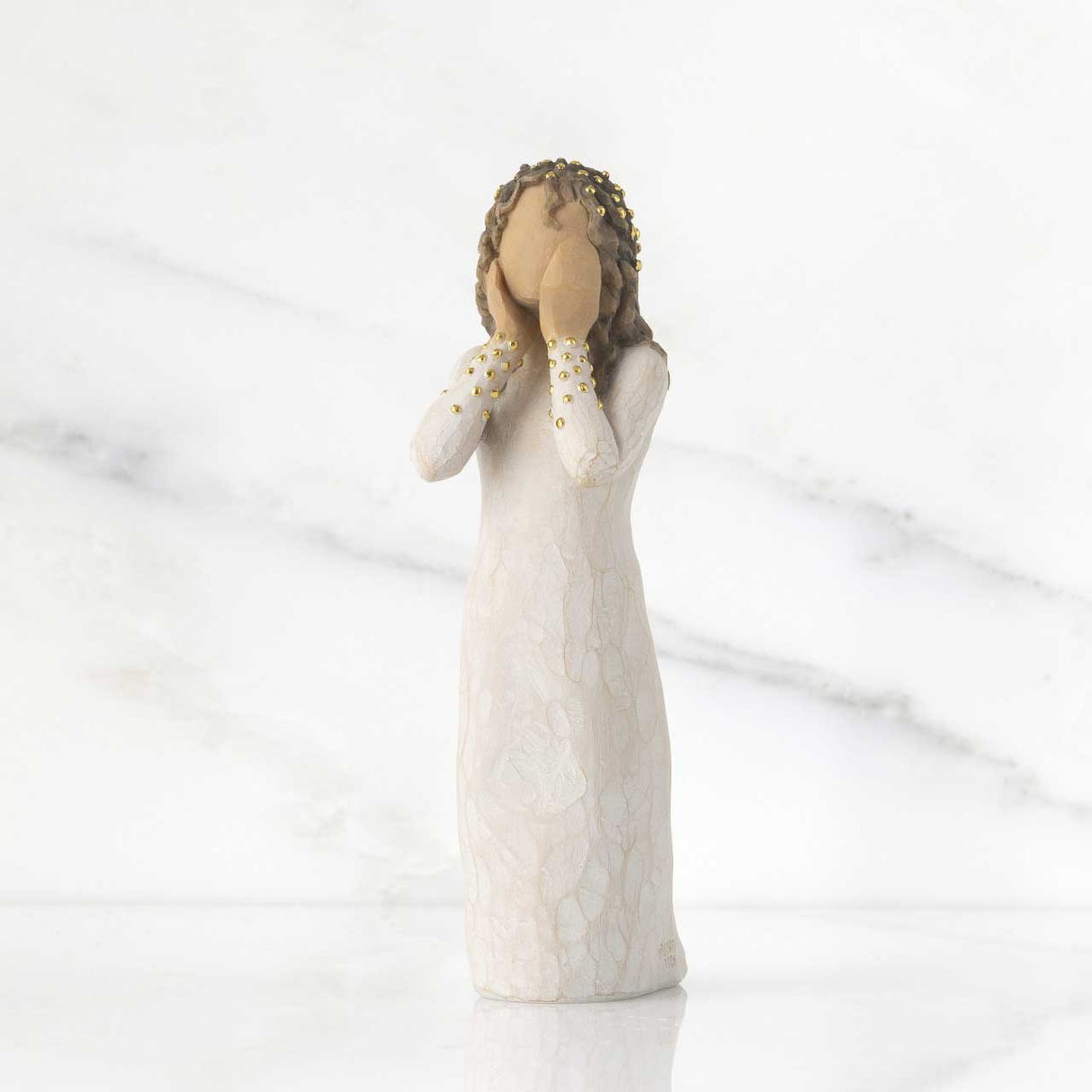 WILLOW TREE Statuina Littlest Christmas Angel 12,7 cm Resina