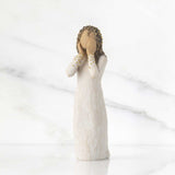 WILLOW TREE Statuina Littlest Christmas Angel 12,7 cm Resina