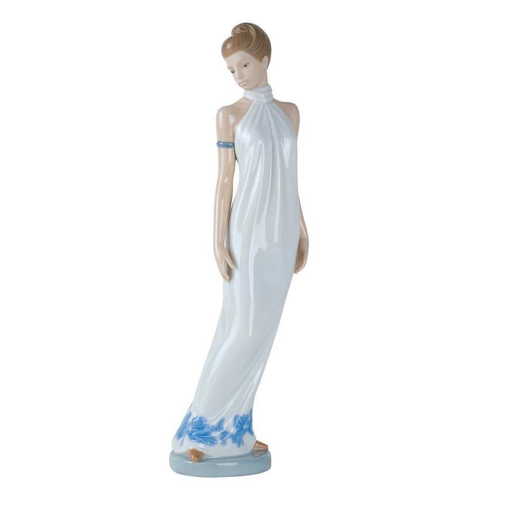 NAO Scultura Figura La Modella 31cm Porcellana