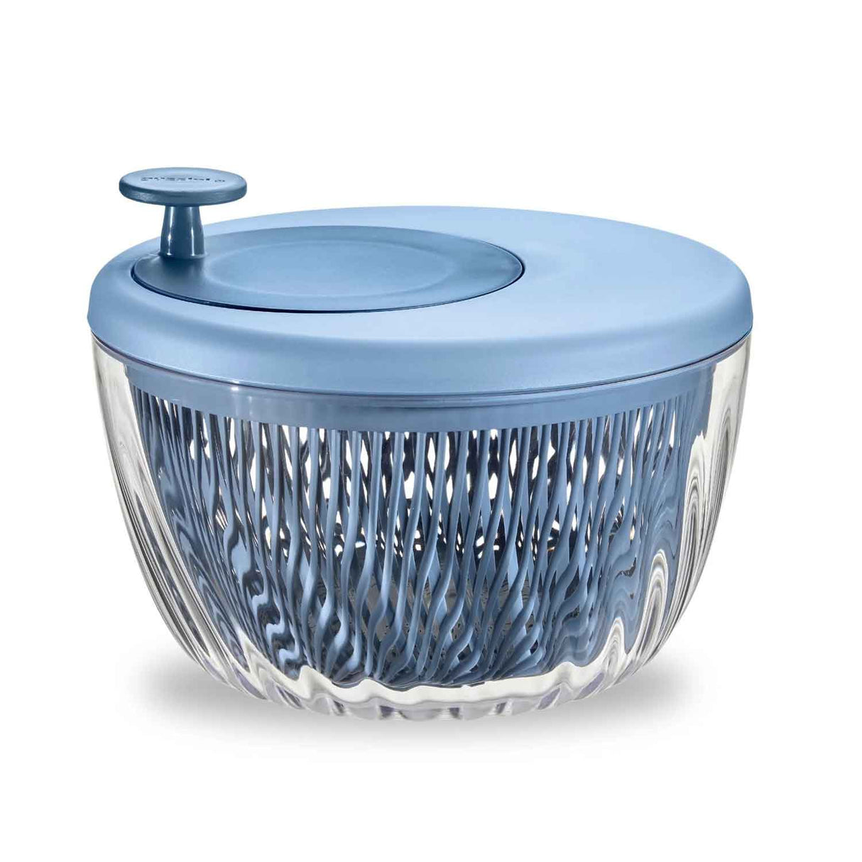 GUZZINI Preparation Centrifuga per Insalata Spin&Store 5L Blu Cielo in Plastica