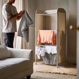 JOSEPH JOSEPH Stendino Pieghevole AirFrame 16m con Barre per Capi Lunghi