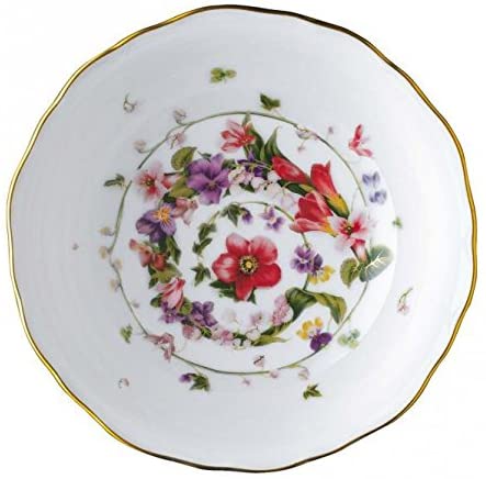 Coppa Flower Fantasy Versace in porcellana decorata 17 cm