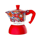 BIALETTI Dolce & Gabbana Carretto Siciliano Moka a Induzione 4 Tazze