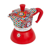 BIALETTI Dolce & Gabbana Carretto Siciliano Moka a Induzione 4 Tazze