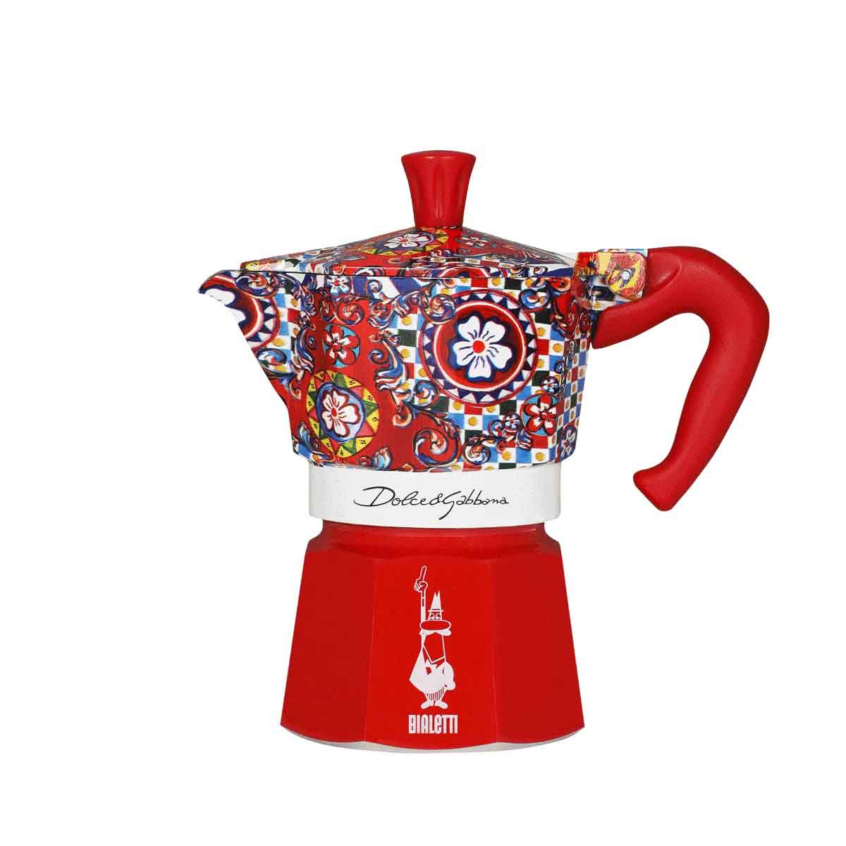 BIALETTI Dolce & Gabbana Carretto Siciliano Moka Express 3 Tazze