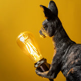 WERNS Kangaroo Skippie Table Lamp Anthracite Black 51x16x35cm