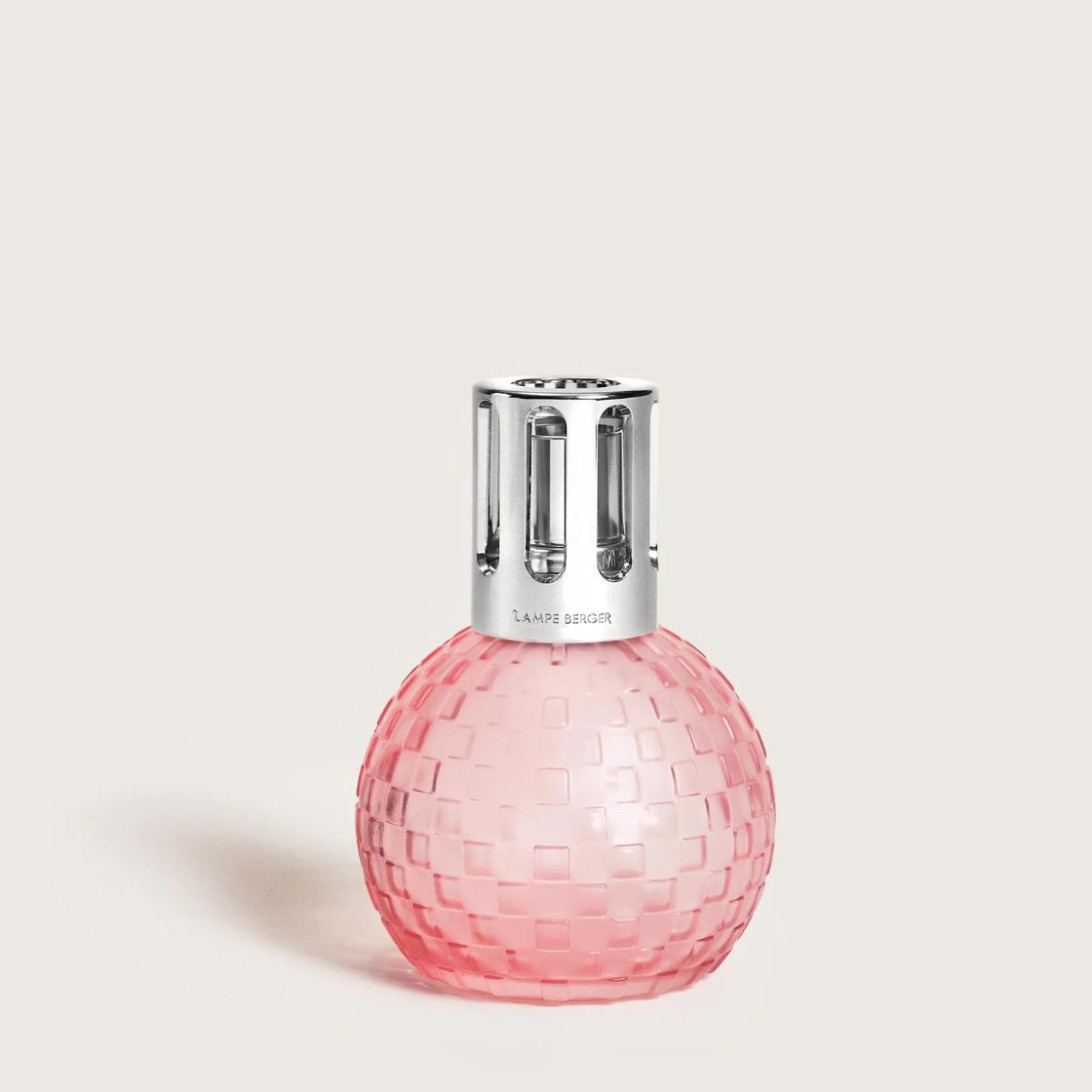 LAMPE BERGER Lampada Catalitica Cofanetto Disco Estivale Rose + 250ml Soleil Fruité
