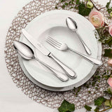VILLEROY & BOCH Mademoiselle Servizio Posate Tavola 24 Pezzi Acciaio Inox