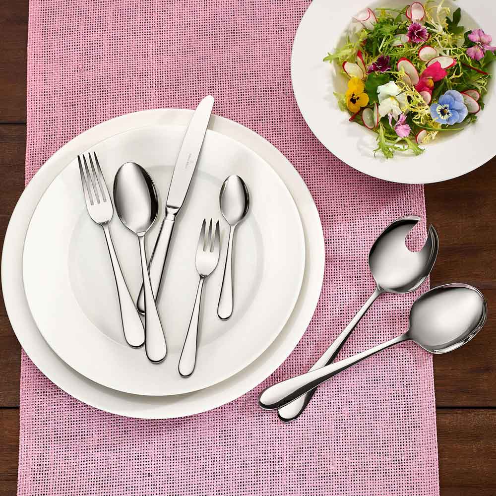 VILLEROY & BOCH Oscar Servizio Tavola Posate Set 68 Pezzi Acciaio Inox