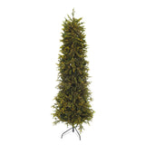 Magnifique Maison Albero di Natale Luxury Semi Slim 210x84cm Realistico 836 Rami con 1000 LED