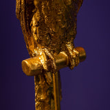 WERNS Floor Lamp Tammi Parrot Gold Turquoise 121cm