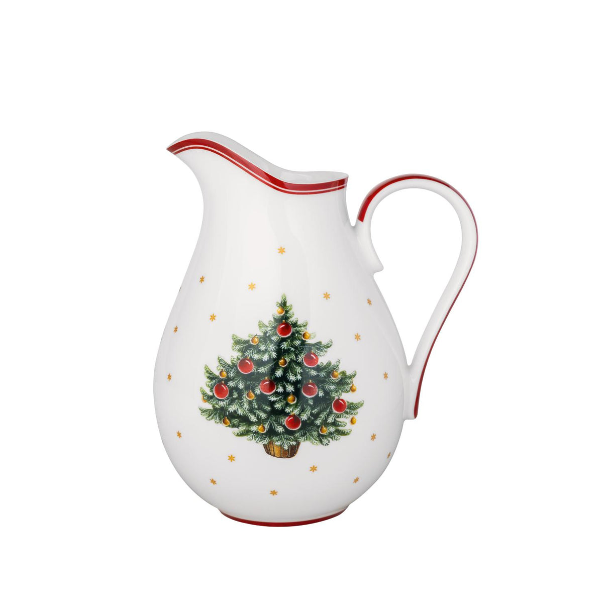 VILLEROY & BOCH Caraffa Natalizia per Acqua e Succhi Toy's Delight in Porcellana Premium 21cm