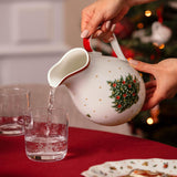 VILLEROY & BOCH Caraffa Natalizia per Acqua e Succhi Toy's Delight in Porcellana Premium 21cm