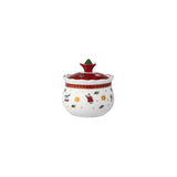 VILLEROY & BOCH Barattolo Natalizio per Marmellata Toy's Delight in Porcellana Premium 10cm