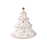 VILLEROY & BOCH Biscottiera Albero di Natale Toy's Delight in Porcellana Premium 30cm
