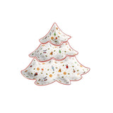 VILLEROY & BOCH Set Ciotoline Portasalse Albero di Natale Toy's Delight in Porcellana Premium 26x28cm